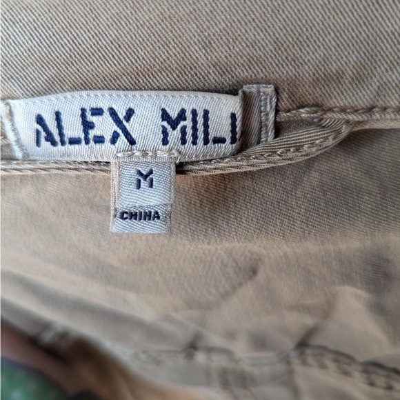 Alex Mill twill khaki jumpsuit - Picture 3 of 4